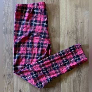 Arizona brand Tartan leggings sz 14.5-16.5